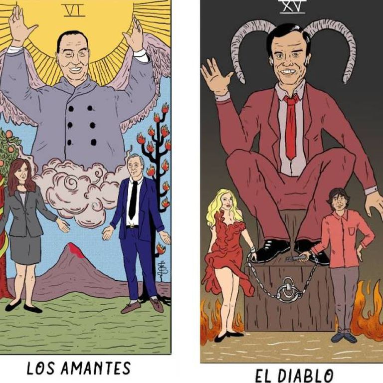 Crean Un Ins Lito Tarot Peronista Con Figuras De Cristina N Stor